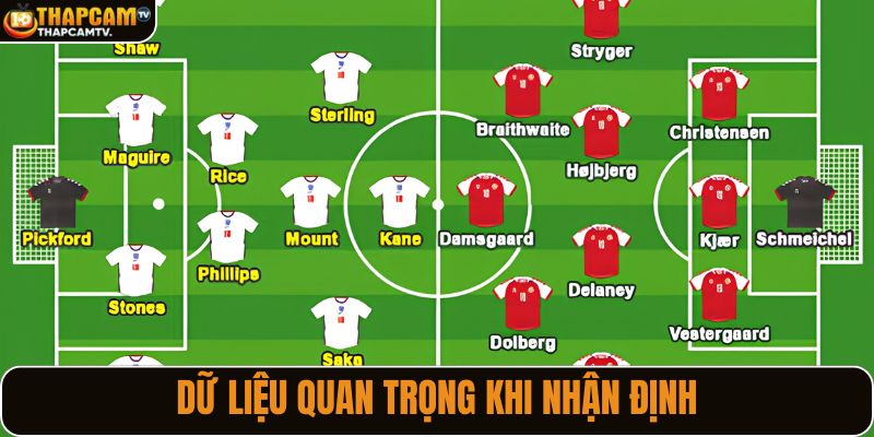 Những yếu tố cần xem xét trước trận đấu