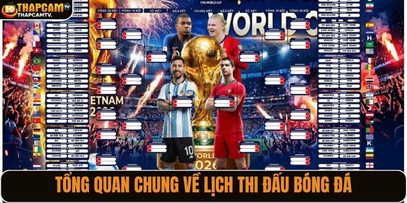 Tổng quan chung về lịch thi đấu bóng đá