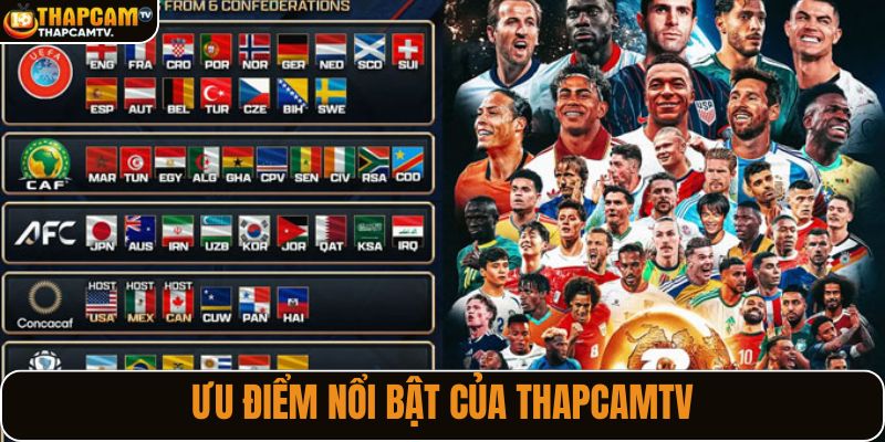 Ưu điểm nổi bật của ThapcamTV